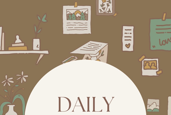 design a professional digital planner, daily planner